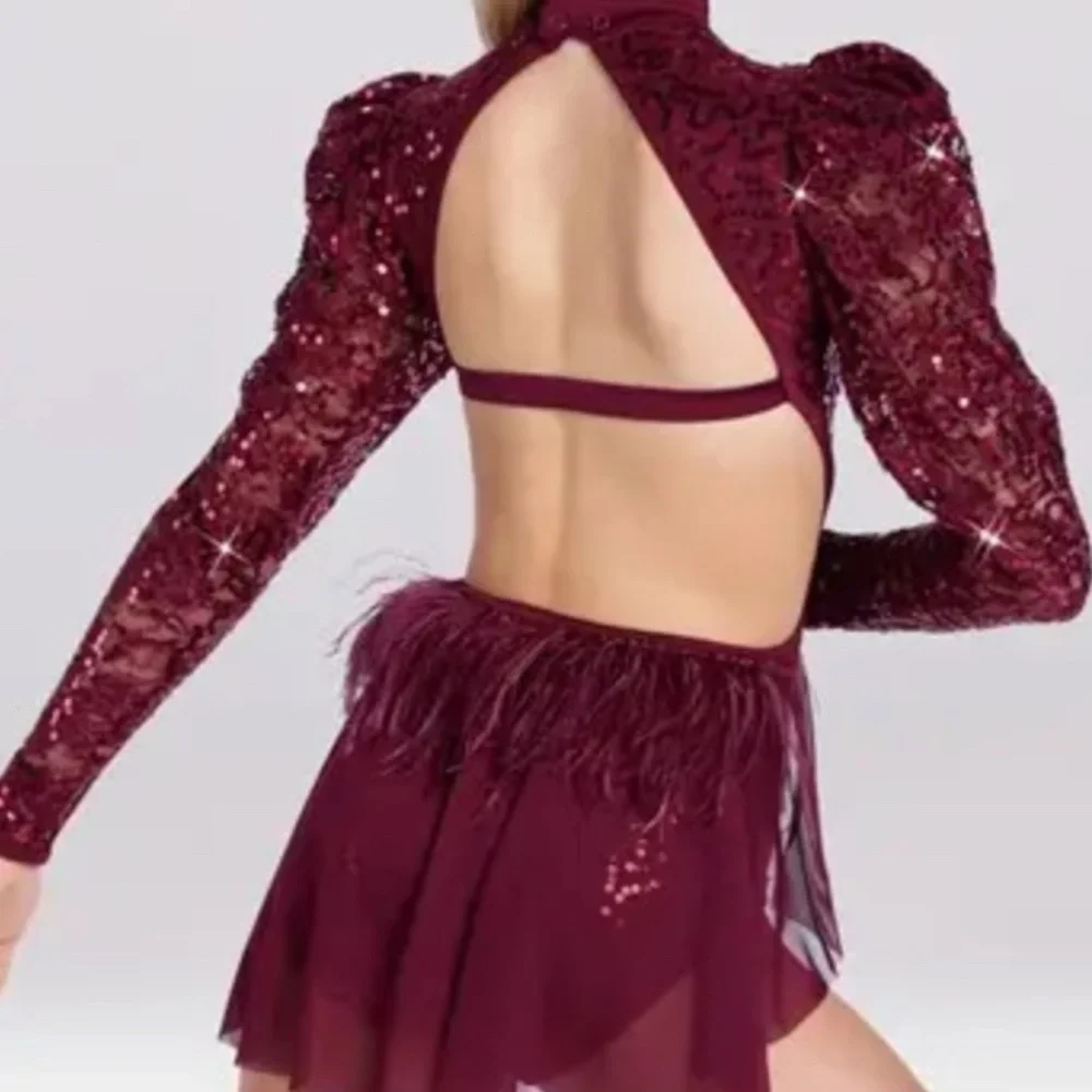 Weissman Elite  Dance “Trouble” Leotard - Women’s Small (Black)